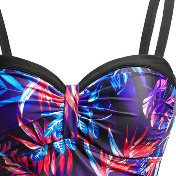 New woman’s underwire tummy control swimsuit top no bottoms included - Picture 2 of 7